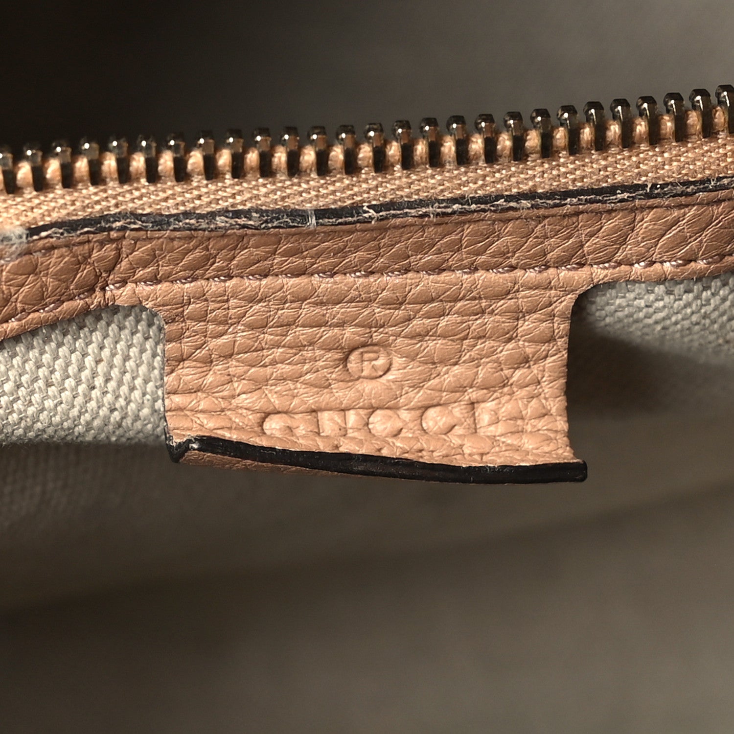 Gucci Calfskin Medium Bamboo Shopper Boston Camelia 6 of 10