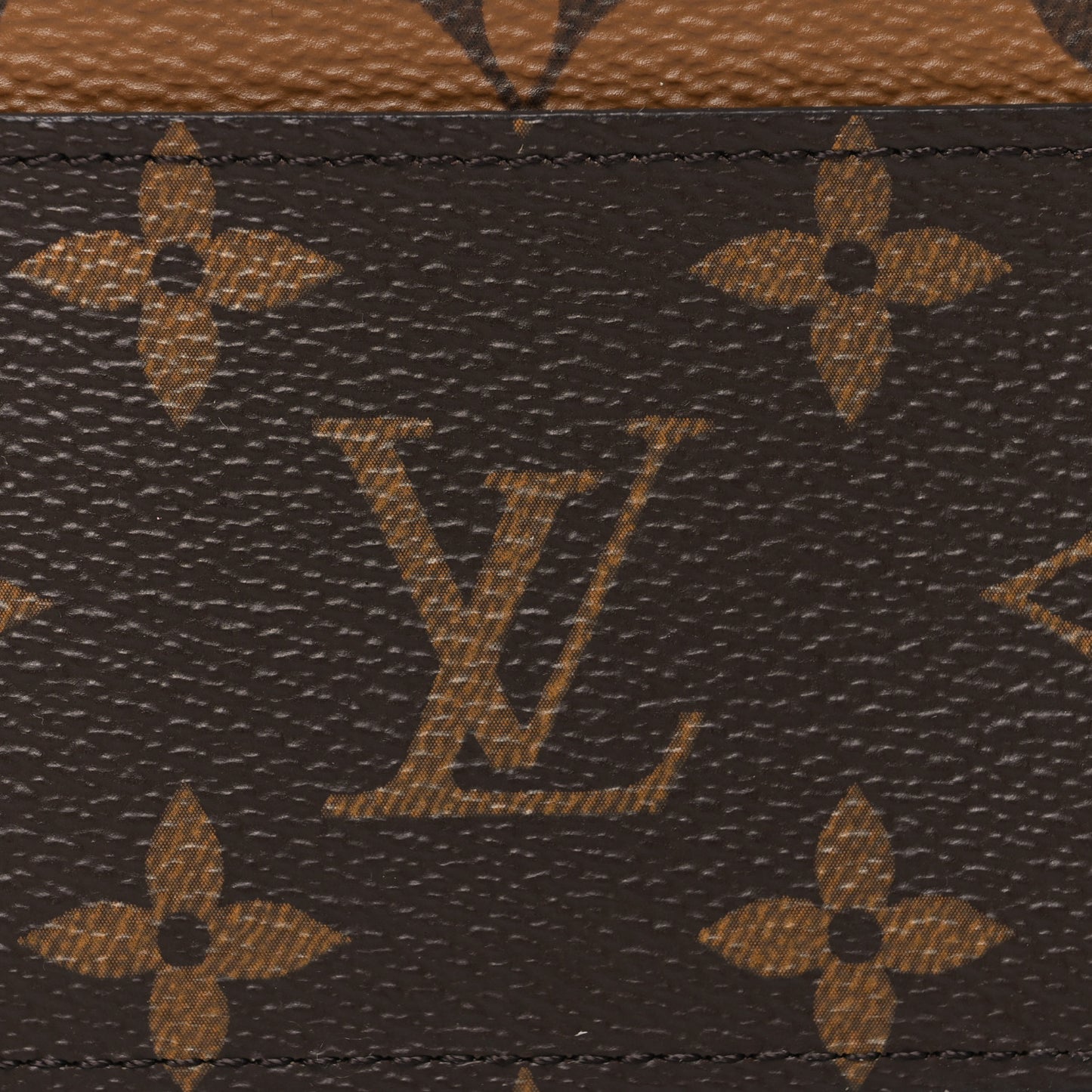 Reverse Monogram Card Holder