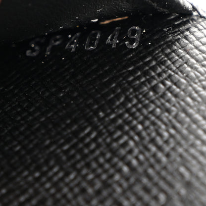Louis Vuitton Epi Small Ring Agenda Cover Black 8 of 9