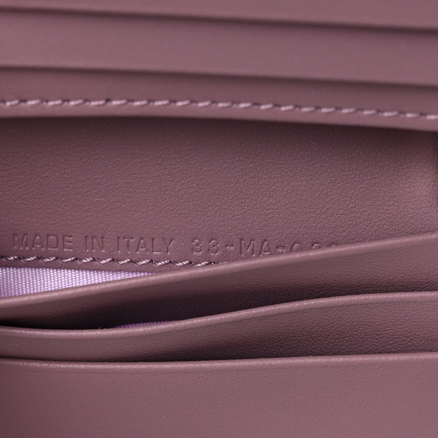 Lambskin Cannage Mini Lady Dior Wallet