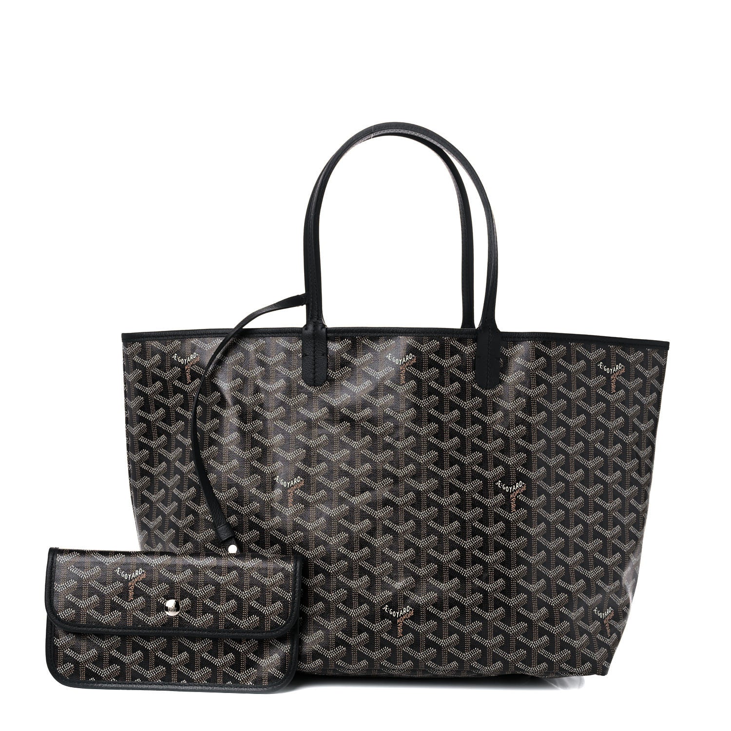 Goyard Goyardine Saint Louis PM Black 1 of 8