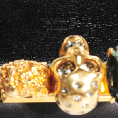 Alexander McQueen Satin Skull Knuckle Duster Box Clutch Black 8 of 8