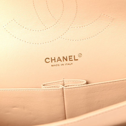 Chanel Lambskin Quilted Jumbo Double Flap Beige 8 of 13