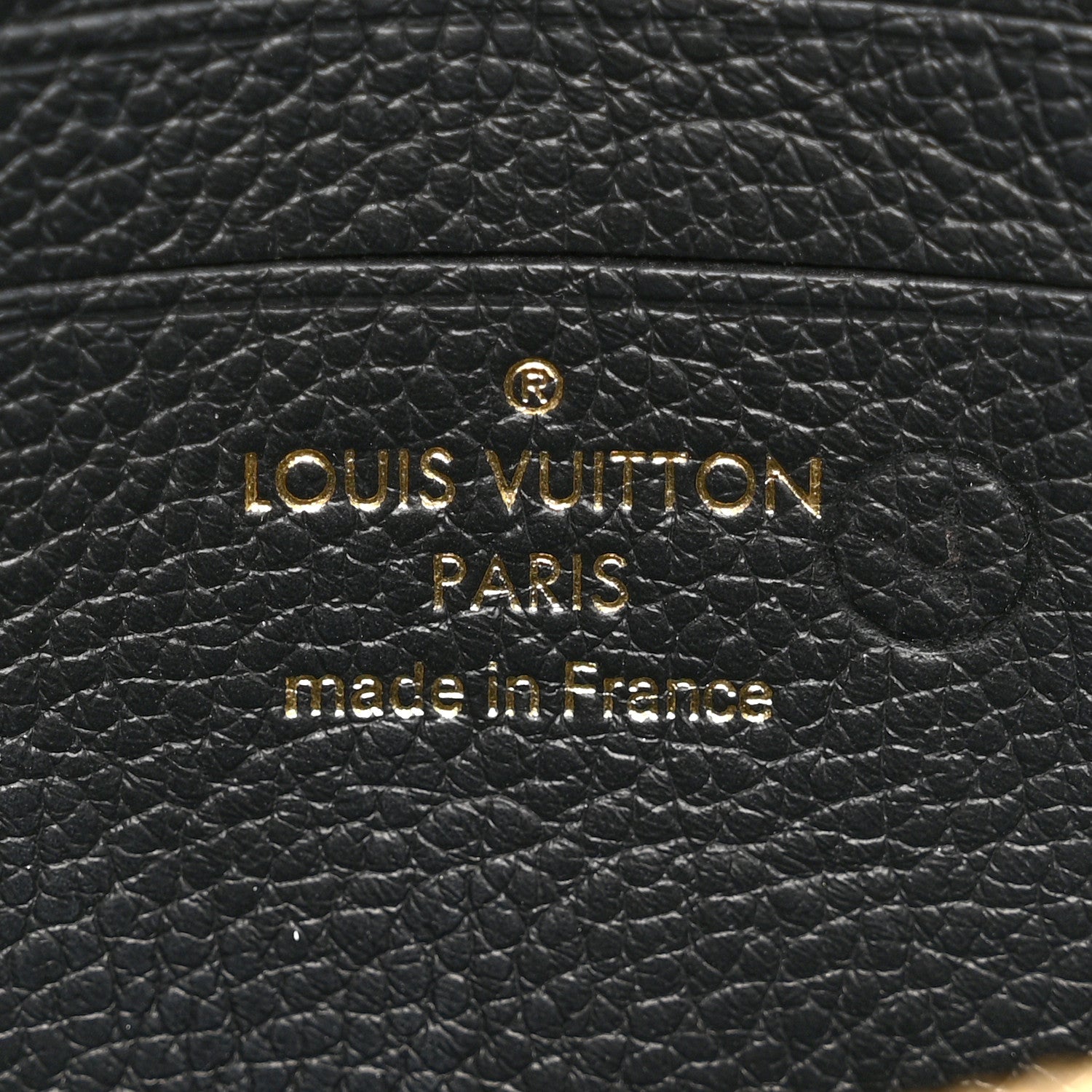 Louis Vuitton Empreinte Monogram Giant Ivy Wallet On Chain Black 6 of 9