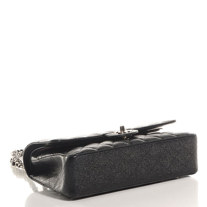 Chanel Caviar Quilted Medium Double Flap Black 4 of 8
