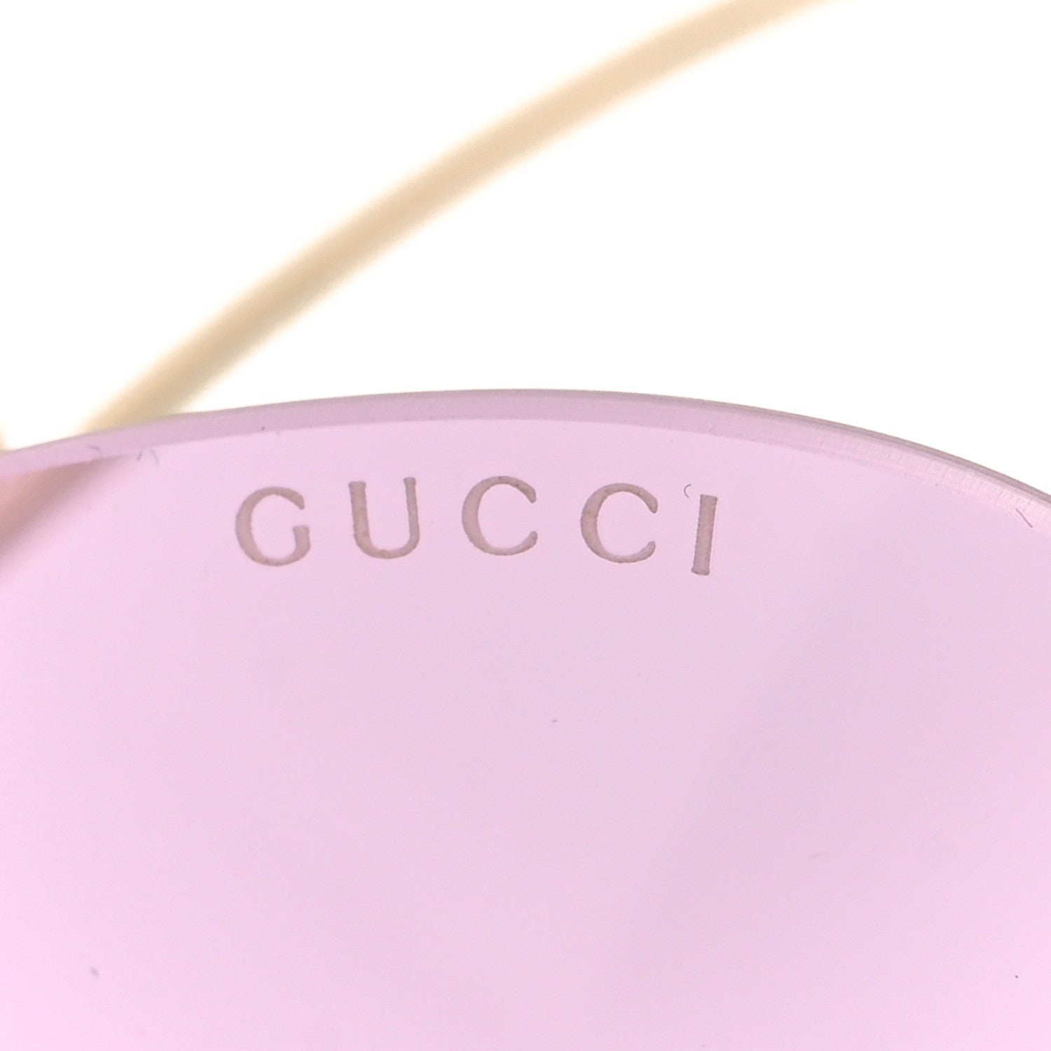 Gucci Metal Round Chain Sunglasses GG1203S Gold Purple 8 of 8