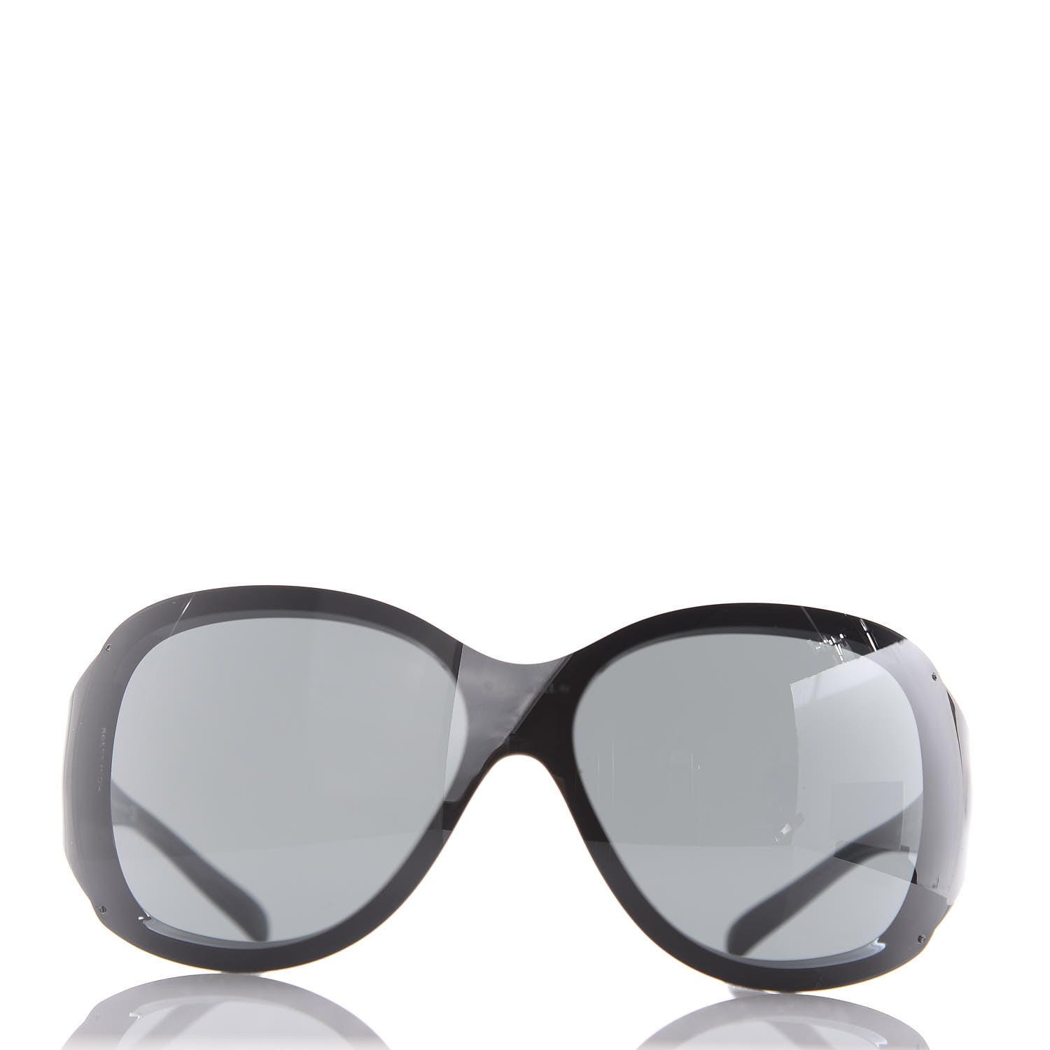 Chanel Camellia CC Sunglasses 6032 Black 6 of 8