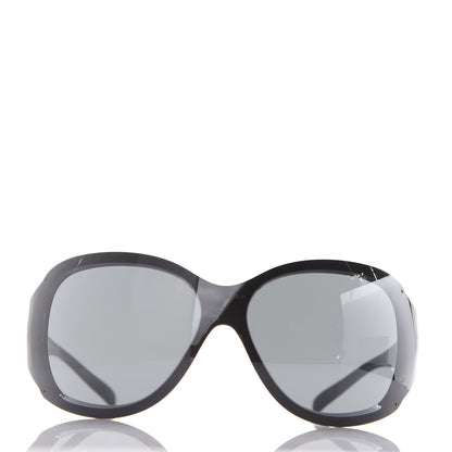 Chanel Camellia CC Sunglasses 6032 Black 6 of 8