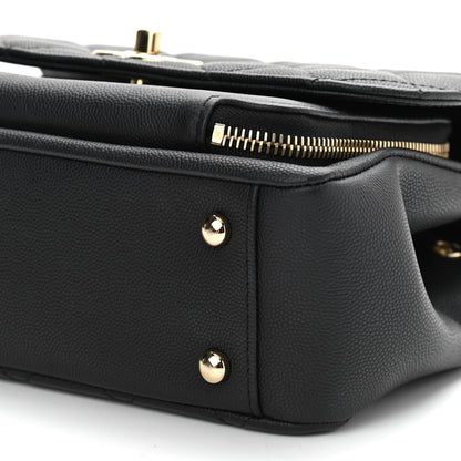 Chanel Caviar Quilted Medium Business Affinity Flap Black 10 of 13