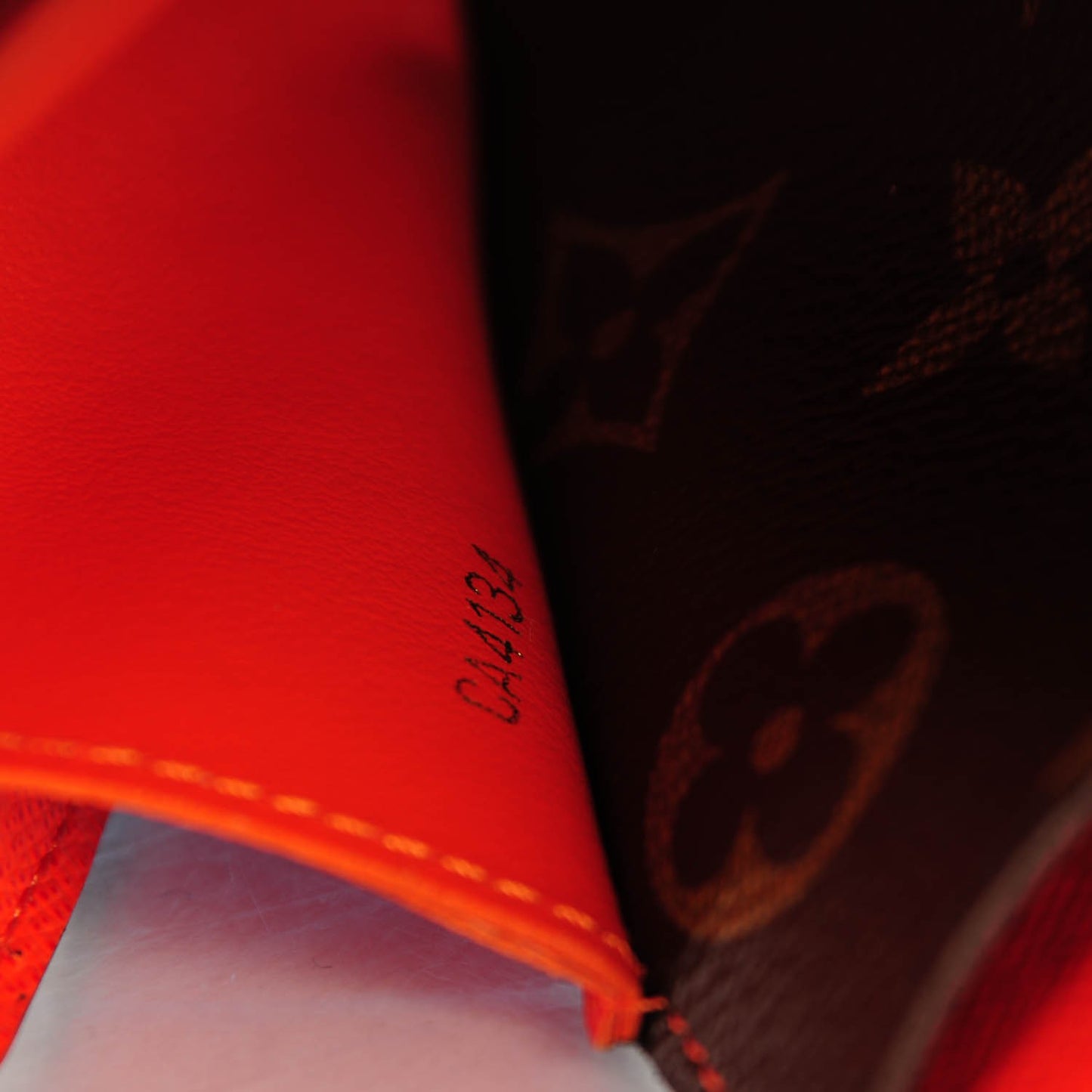 Monogram Emilie Wallet Piment