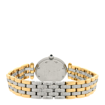 Cartier Stainless Steel 18K Yellow Gold 24mm Panthere Vendome Quartz Watch 3 of 4