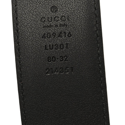 Gucci Snakeskin Double G 40mm Belt 80 32 Brown 3 of 4