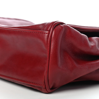 Chanel Calfskin Small Rock and Chain Flap Dark Red 9 of 9
