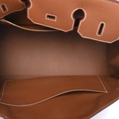 Hermes Togo Birkin 35 Gold 4 of 9