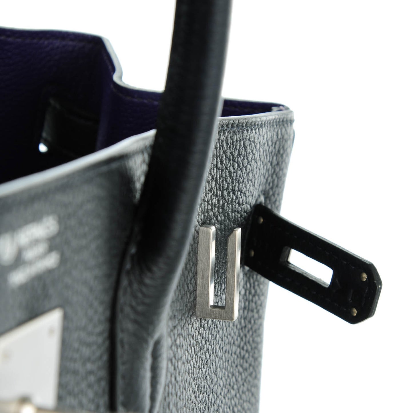 Togo Horseshoe Birkin 40 Indigo Iris