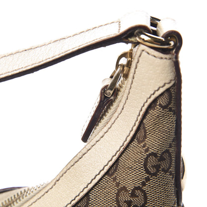 Gucci GG Monogram Medium Charmy Hobo Off White 13 of 15