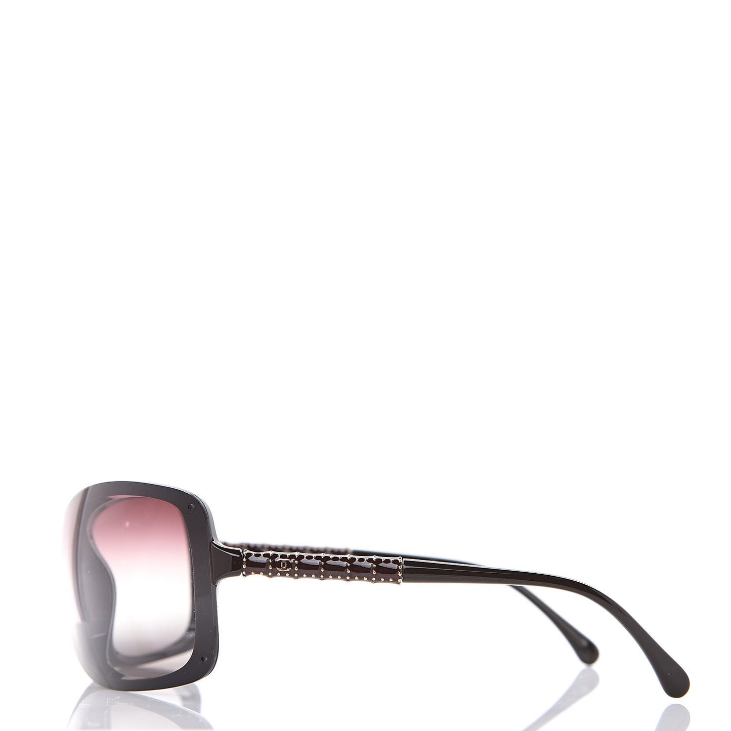 Studded Square Sunglasses 6036 Brown