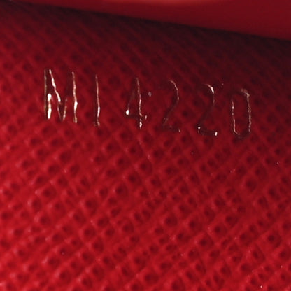 Louis Vuitton Damier Ebene Recto Verso Card Holder Red 7 of 8