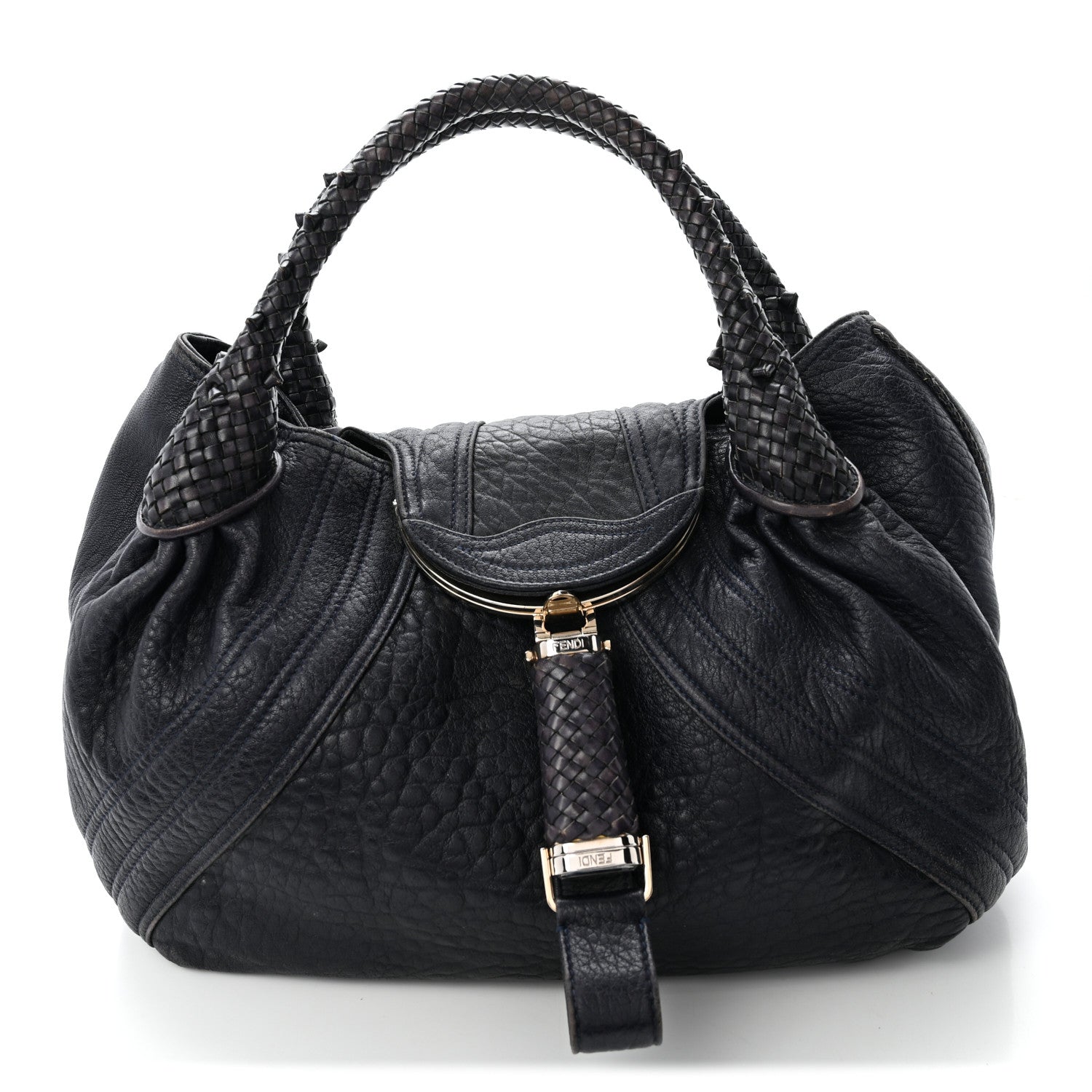 Fendi Nappa Nuvolata Spy Petrolio 1 of 13