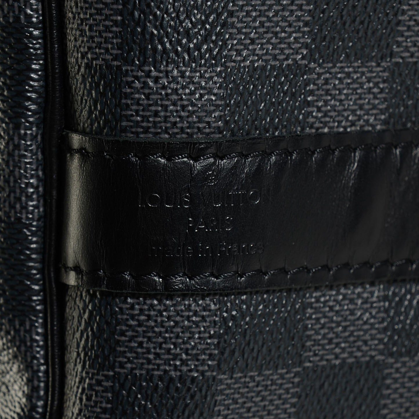 Damier Graphite Keepall Bandouliere 55