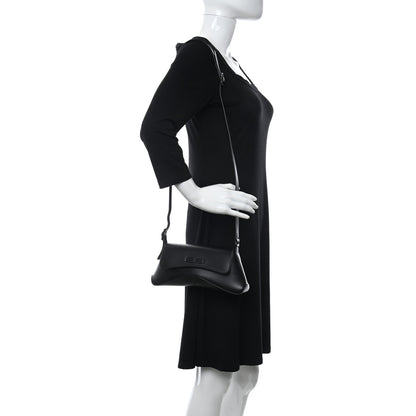 Balenciaga Box Calfskin Monochrome Small XX Flap Stretch Bag Black 2 of 11