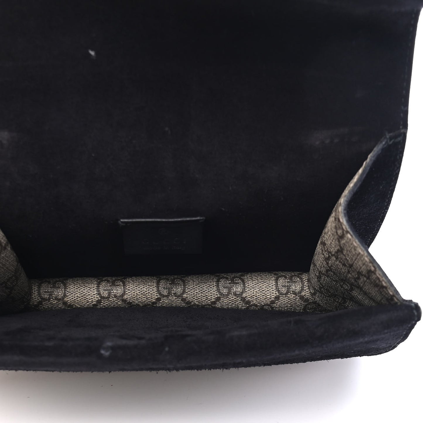 GG Supreme Monogram Mini Dionysus Shoulder Bag Black