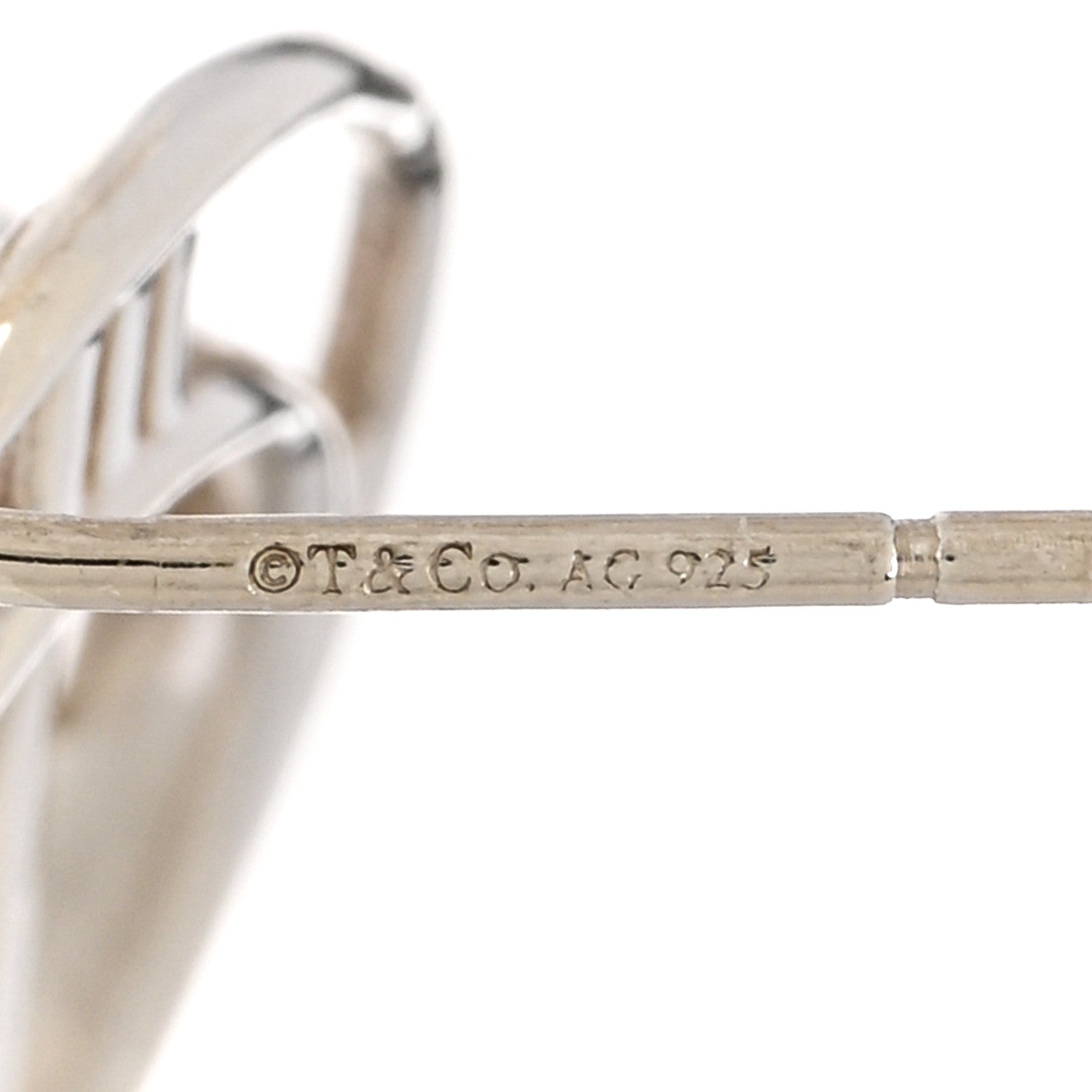 Tiffany Sterling Silver Atlas Triple Drop Earrings 4 of 4