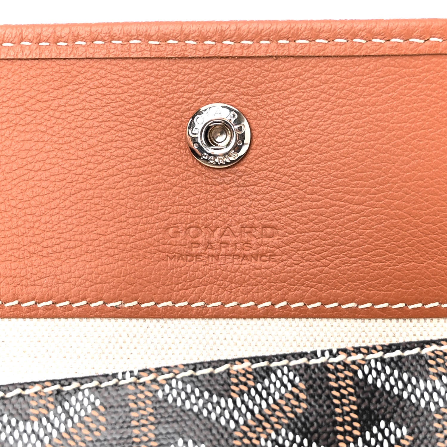 Goyard Goyardine Saint Louis PM Black Gold 7 of 11