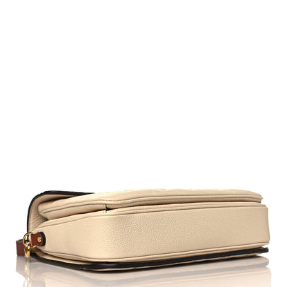 Louis Vuitton Empreinte Braided Pochette Metis Creme Beige Caramel 4 of 9