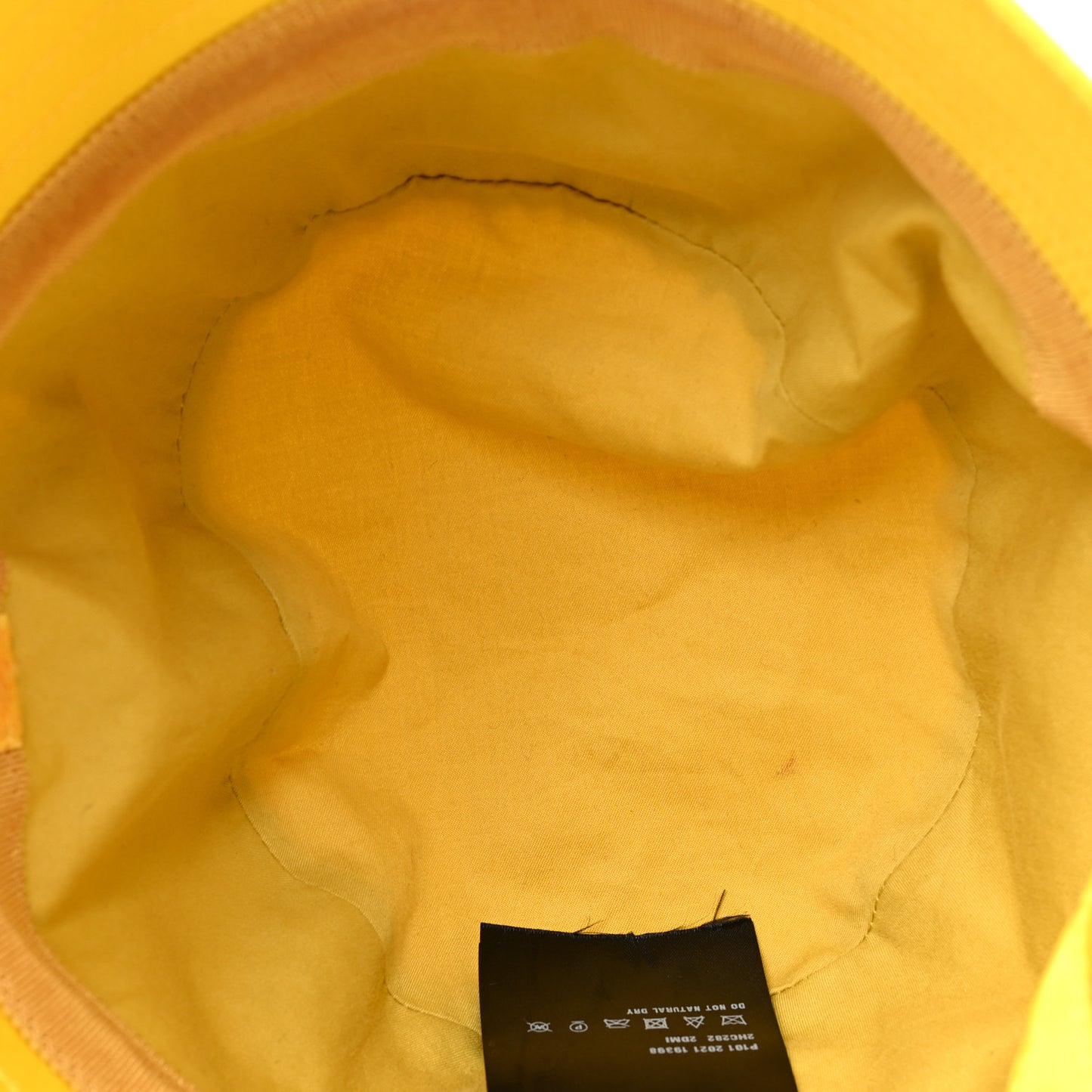 Re-Nylon Mens Multifunctional Bucket Hat XXL Giallo