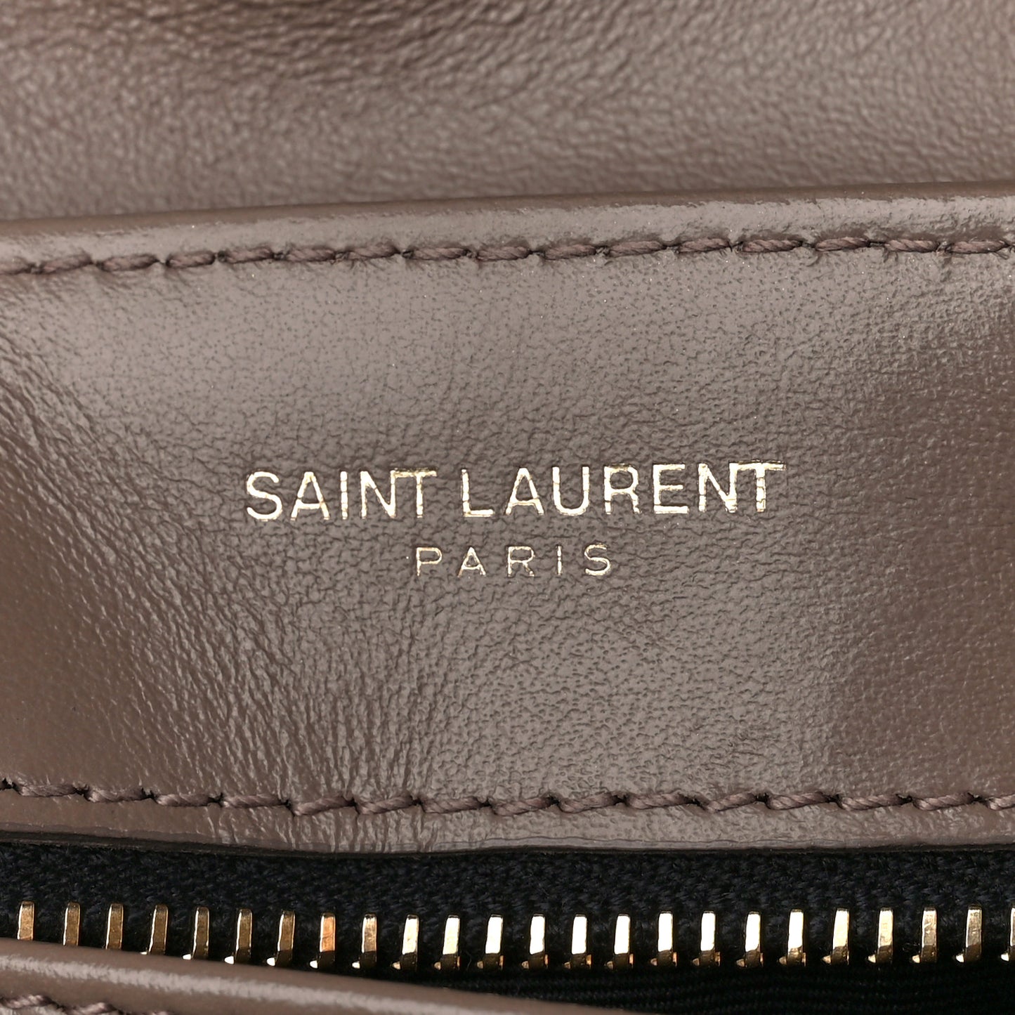Calfskin Y Quilted Monogram Toy Loulou Crossbody Bag Taupe