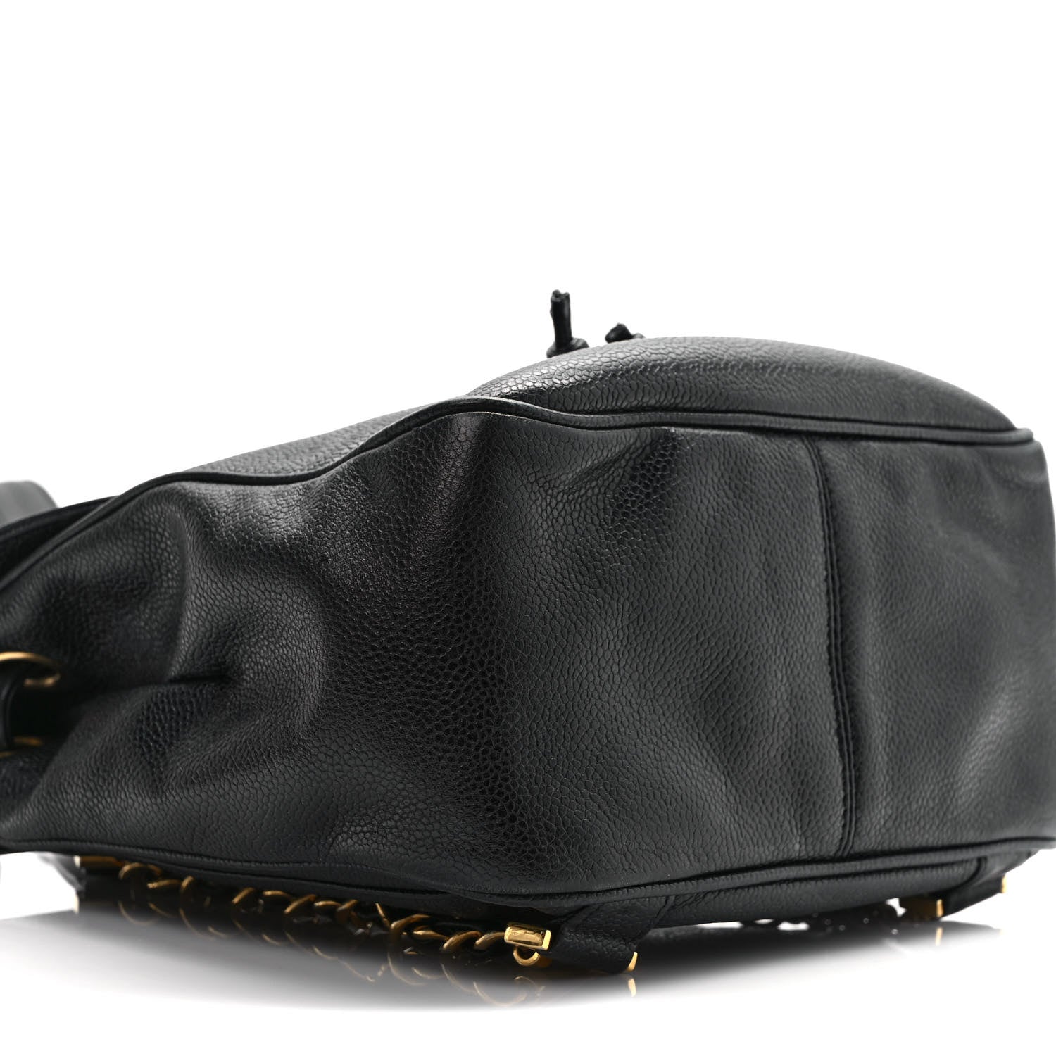 Chanel Caviar CC Backpack Black 7 of 10