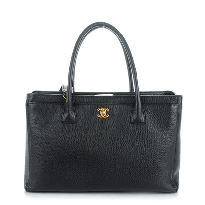 Chanel Deerskin Cerf Executive Shopper Tote Black 1 of 10