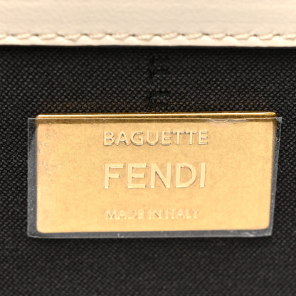 Fendi Nappa Apolo Bi-Color Chain Baguette Uovo Black 6 of 10
