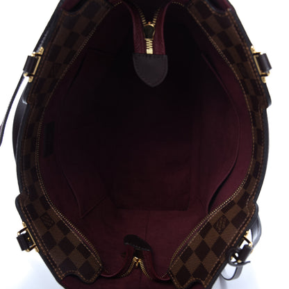 Louis Vuitton Damier Ebene Taurillon Jersey Bordeaux 5 of 10