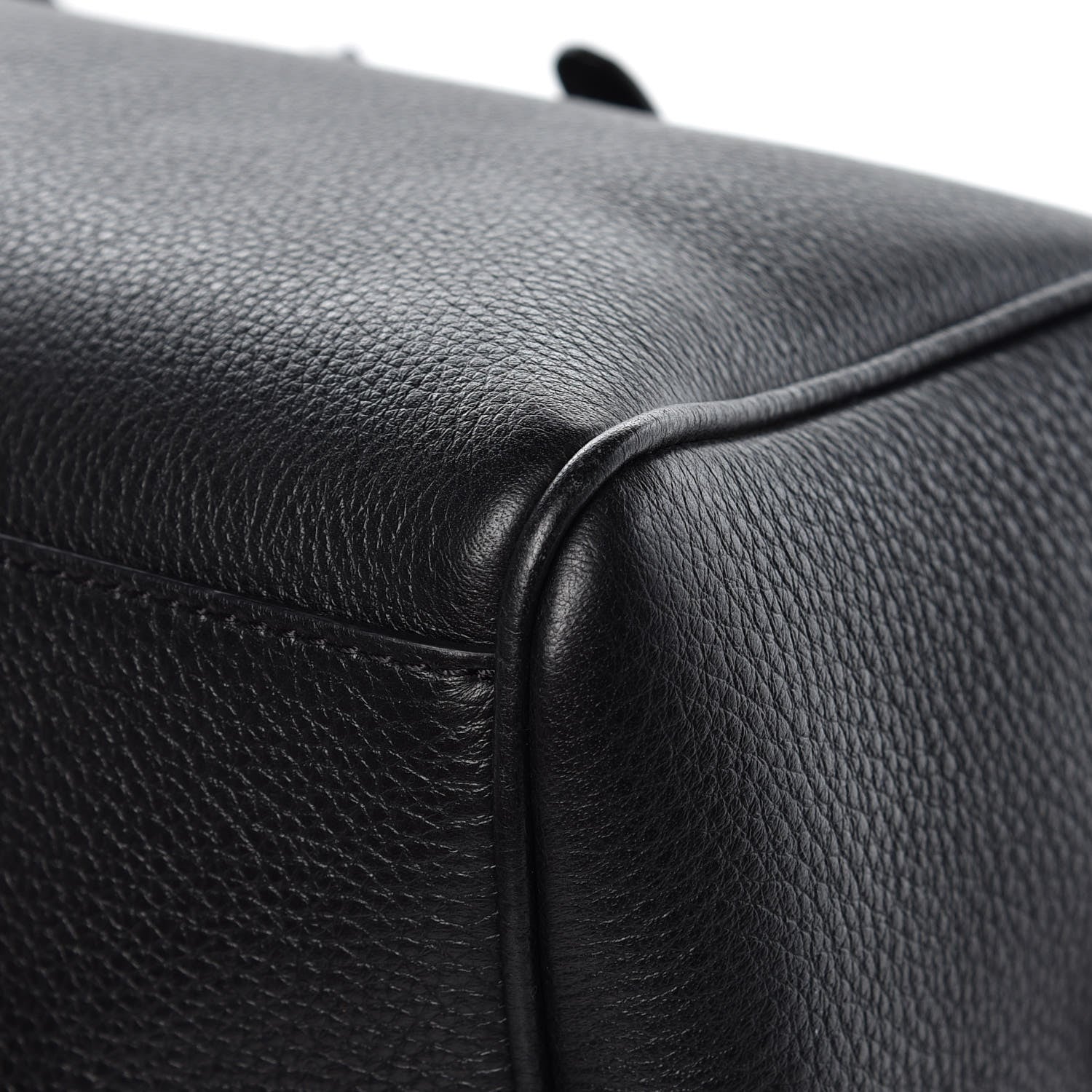 Versace Calfskin Palazzo Duffle Bag Black 8 of 10