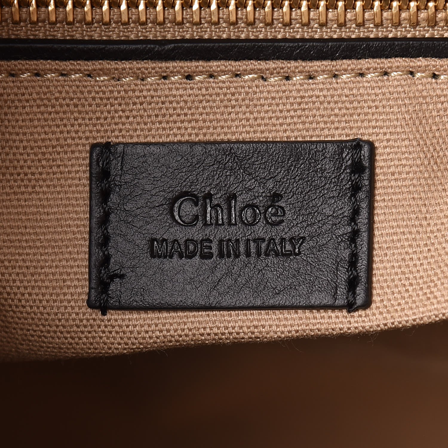 Chloe Smooth Calfskin Small Roy Bucket Bag Black 7 of 11