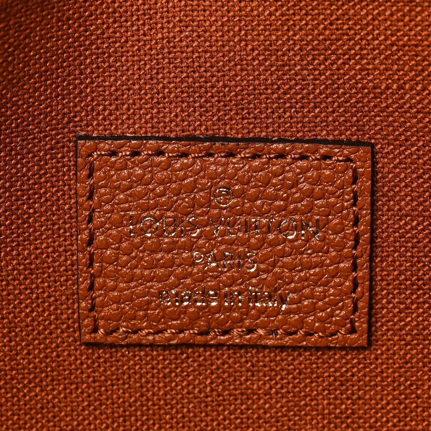 Louis Vuitton Empreinte Pochette Felicie Chain Wallet Cognac 7 of 9
