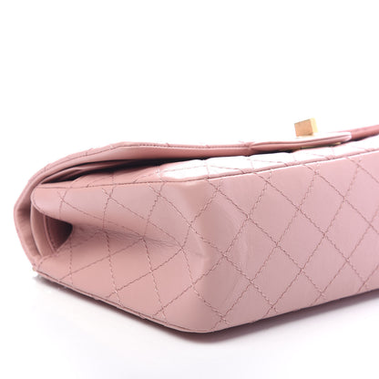 Chanel Aged Calfskin Quilted 2.55 Reissue 225 Flap Pink 9 of 10