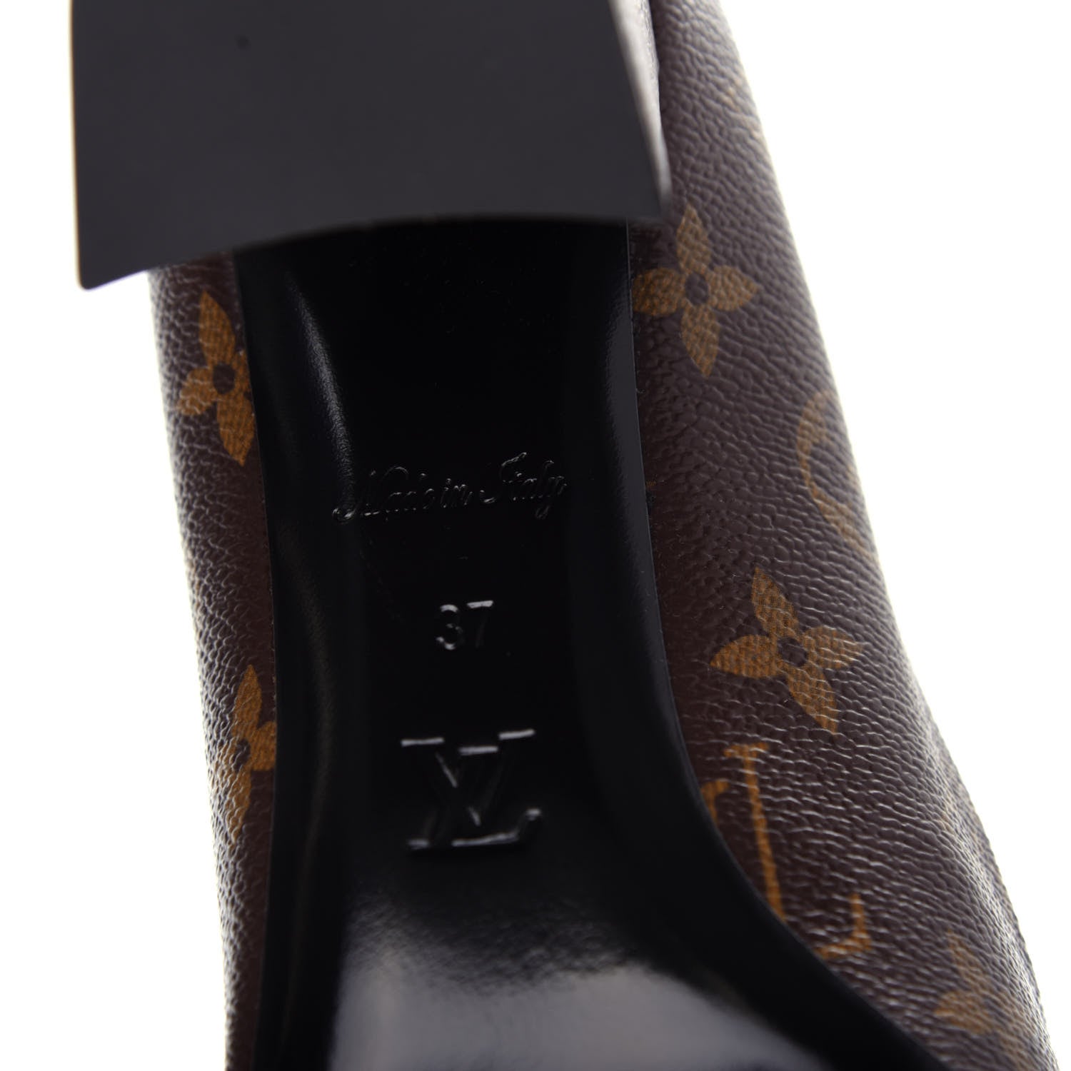 Louis Vuitton Monogram Madeleine Pumps 37 9 of 10