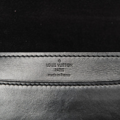 Louis Vuitton Calfskin Chain Louise GM Black 6 of 10