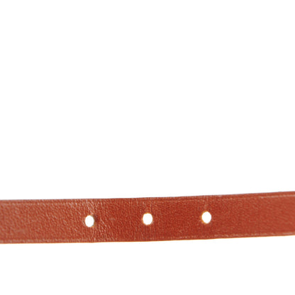 Hermes Chamonix Tadelakt Behapi Double Tour Bracelet M Black Fawn 4 of 7