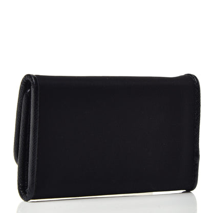 Prada Tessuto Nylon 6 Key Holder Black 3 of 8