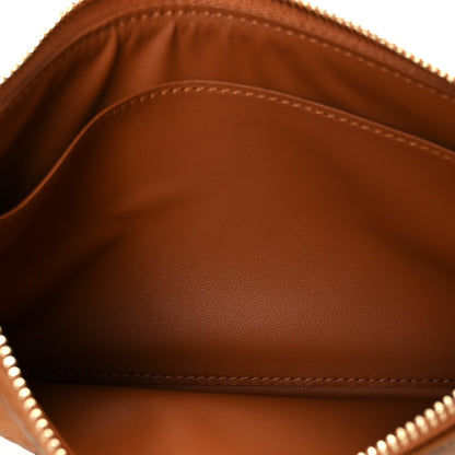 MCM Visetos Aren Wristlet Card Pouch Cognac 5 of 8