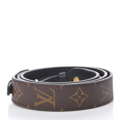 Louis Vuitton Monogram Bandouliere Shoulder Strap XL Black 2 of 5