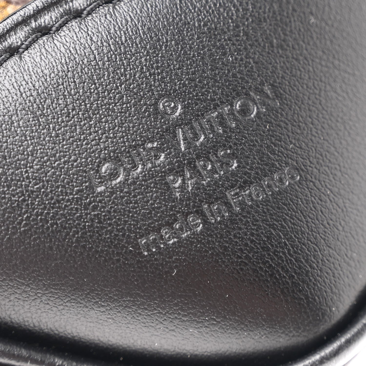 Louis Vuitton Monogram Odeon MM Black 6 of 9