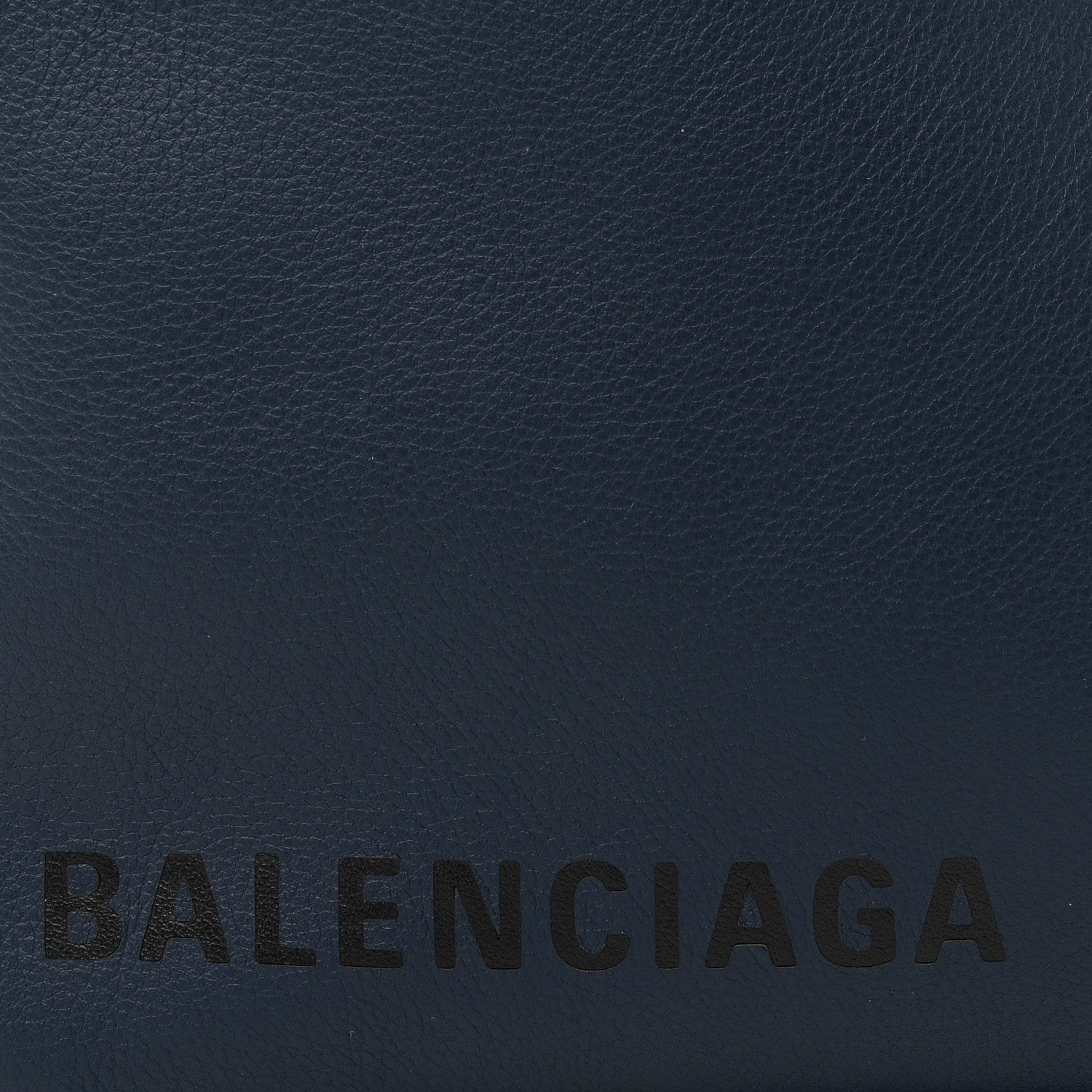 Balenciaga Calfskin Triangle Pouch M Bleu Canopee 7 of 9