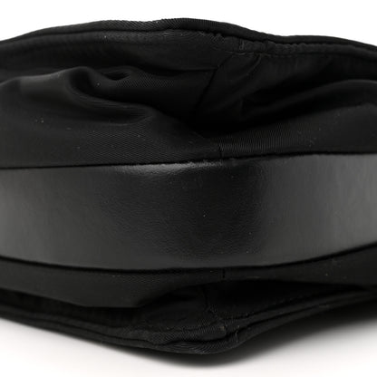 Prada Re-Nylon Vitello Padded Large Flap Shoulder Bag Black 9 of 12