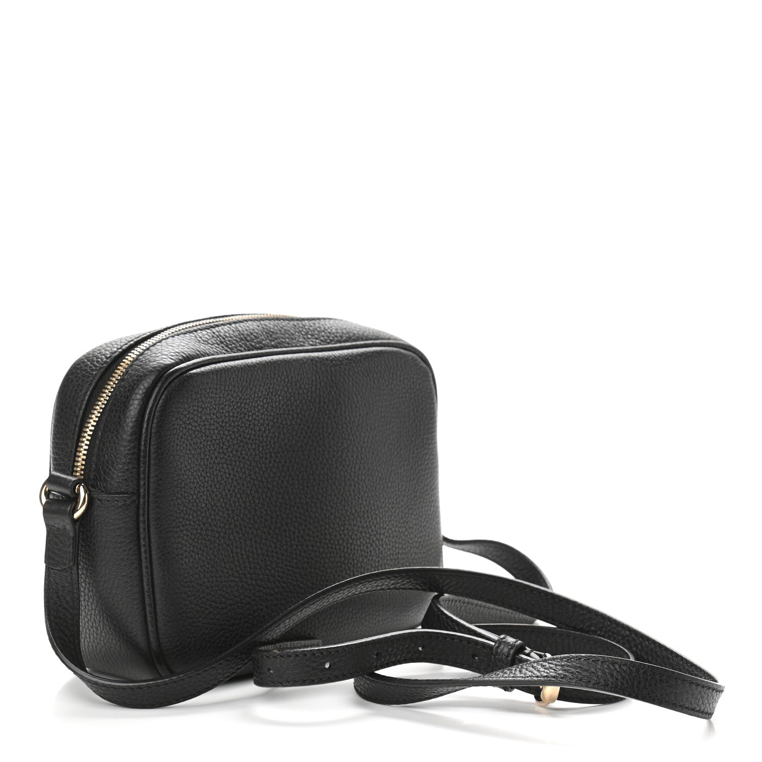 Gucci Pebbled Calfskin Small Soho Disco Bag Black 3 of 12