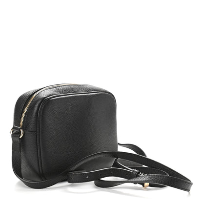 Gucci Pebbled Calfskin Small Soho Disco Bag Black 3 of 12